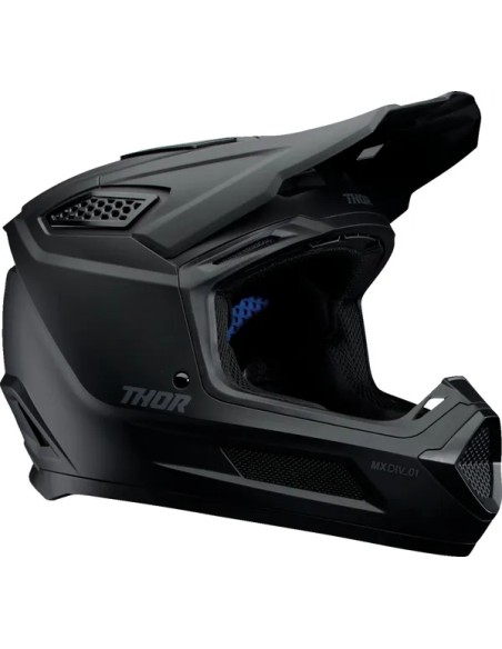 THOR Offroad - HELMET FLEET BLACKOUT MATTE 2X