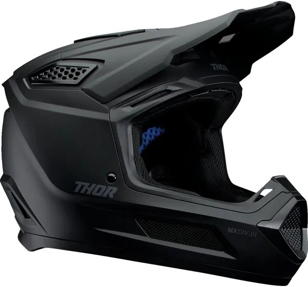 THOR Offroad - HELMET FLEET BLACKOUT MATTE 2X