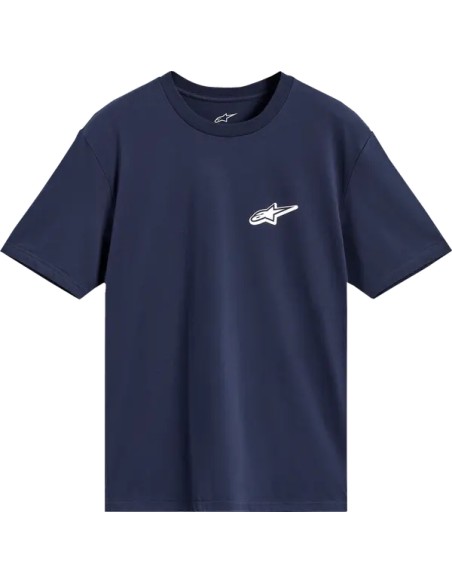 ALPINESTARS T-Shirts, Poloshirts & Tanktops - TEE SS CSF METEOR NAVY S