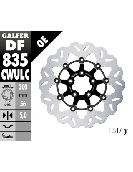 GALFER Bremsscheiben - Detailansicht