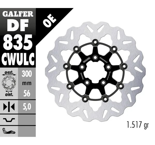 GALFER Bremsscheiben - Detailansicht