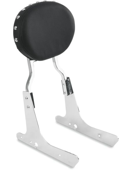 DRAG SPECIALTIES Sitzbankbezüge & -polster - PAD SISSY BAR OVAL SMOOTH STUD