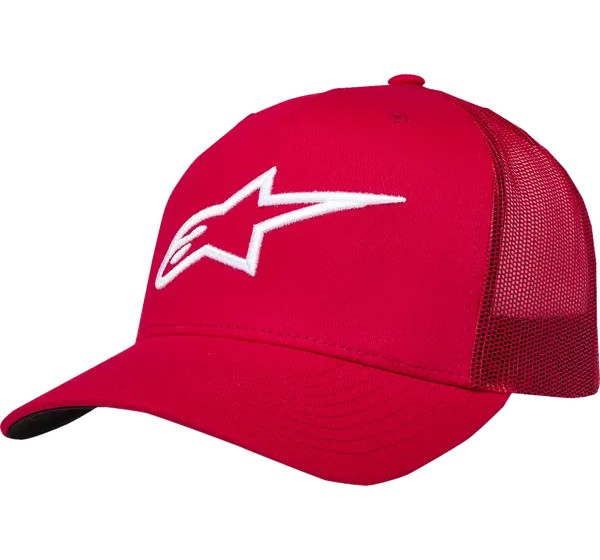 ALPINESTARS Kopf- & Halsbedeckungen - HAT CRV BILL TRUCK AGELESS RED