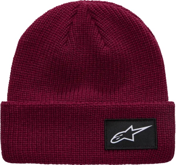 ALPINESTARS Kopf- & Halsbedeckungen - BEANIE RIB CUFF UNLOAD BERRY O