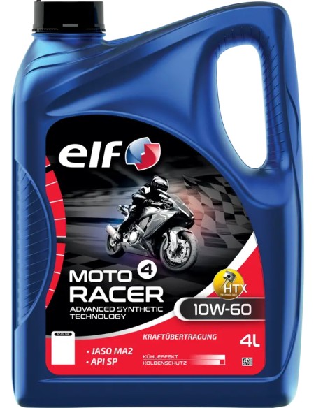 ELF Öl- und Schmierstoffe - OIL MOTO 4 RACER 10W-60 DE ADV
