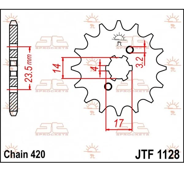 JT SPROCKETS Ritzel & Kettenräder - Detailansicht