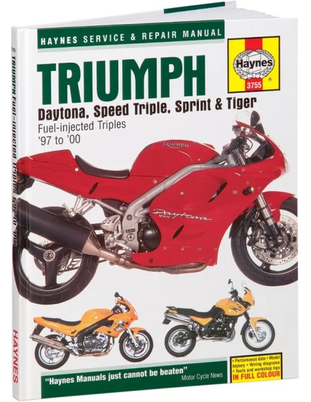 HAYNES Handbücher für TRIUMPH DAYTONA 955 I 1999-2005