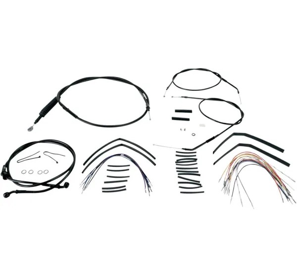 BURLY BRAND Bowdenzüge für Harley Davidson XL 1200 C 2004-2006