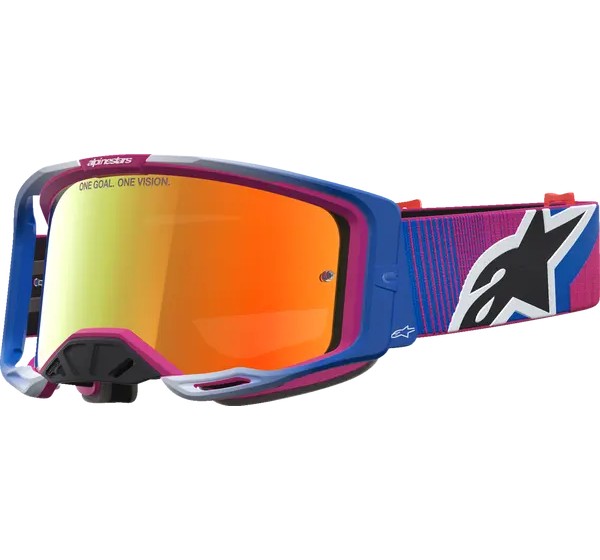 ALPINESTARS Motorradbrillen - GOGGLE VISION 8 MAVEN FIRE RED
