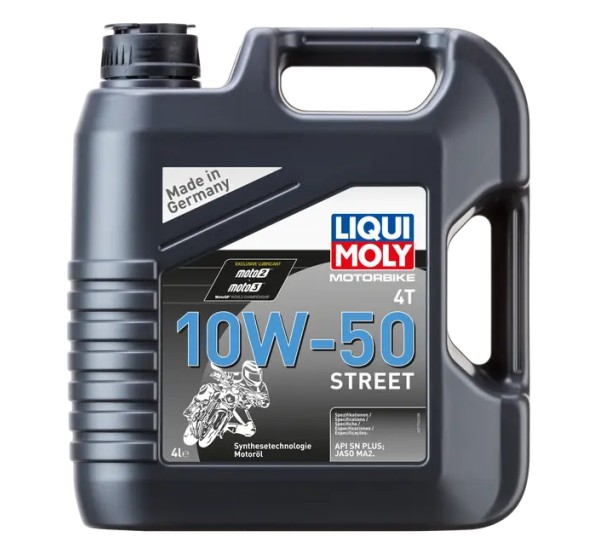 LIQUI MOLY Öl- und Schmierstoffe - OIL 4T 10W50 STREET 4L