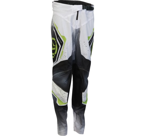 MOOSE OFFROAD SOFT-GOODS Hosen - PANT YTH QUALIFIER WHITE/BLACK