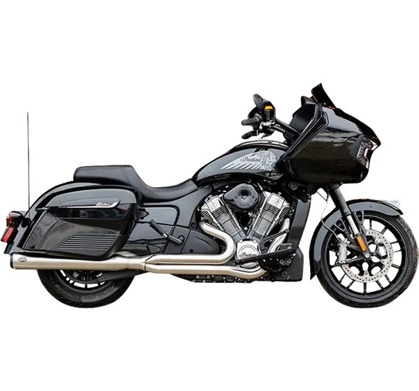 S&ampS CYCLE Komplettanlagen - Exhaust Qualifier 2:1 Brushd S
