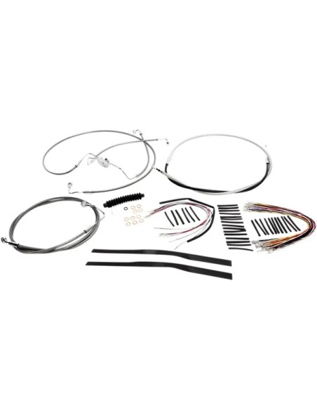MAGNUM SHIELDING Bowdenzüge für Harley Davidson FLHR 1584 2008-2011