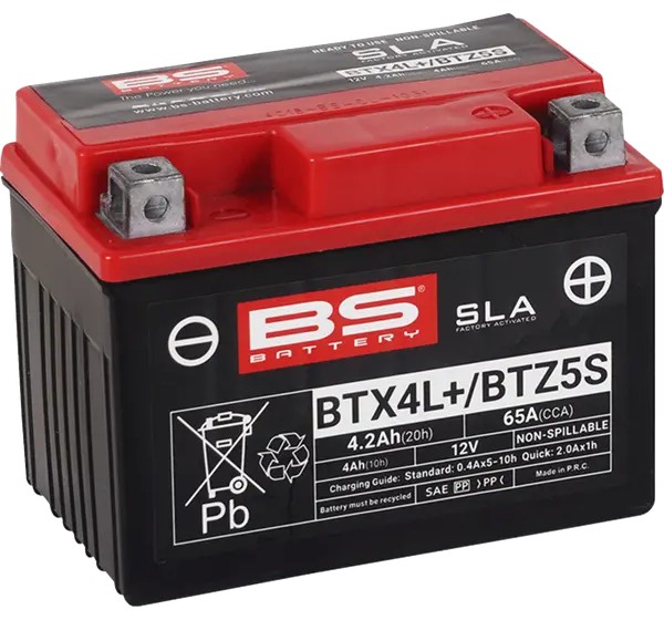 BS BATTERY Batterien für SUZUKI AP 50 1967-1999