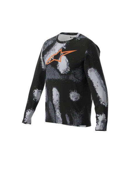 ALPINESTARS Jerseys - JERSEY LS A-DURA RIDE BLACK CA