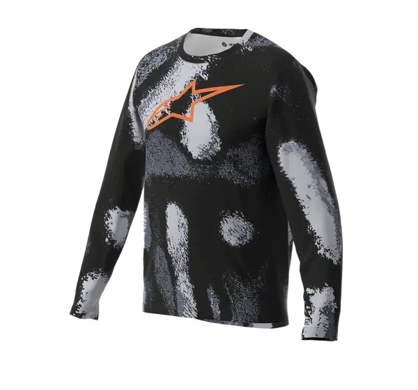 ALPINESTARS Jerseys - JERSEY LS A-DURA RIDE BLACK CA