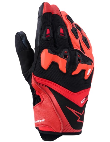 ALPINESTARS Straße - GLOVE SP-R PRO RED/RED FLUO/BL