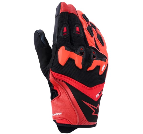 ALPINESTARS Straße - GLOVE SP-R PRO RED/RED FLUO/BL