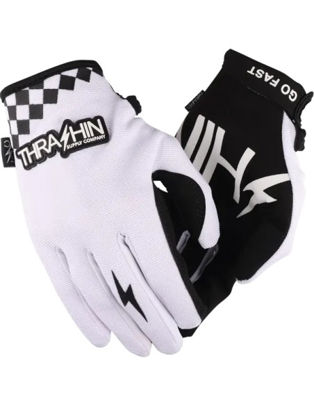 THRASHIN SUPPLY CO. Straße - GLOVE GO FAST STEALTH WHITE 2X