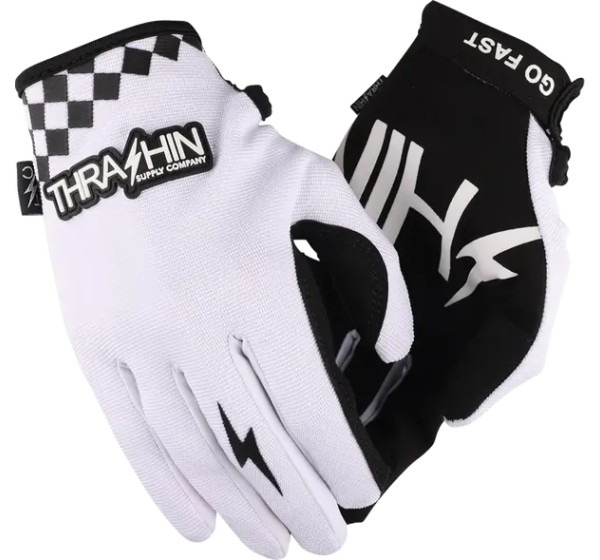 THRASHIN SUPPLY CO. Straße - GLOVE GO FAST STEALTH WHITE 2X