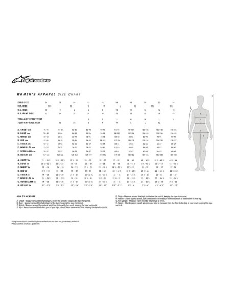 ALPINESTARS Jacken - Einbaubeispiel
