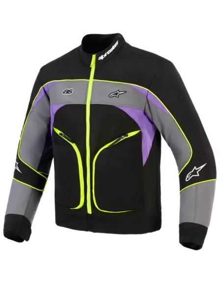 ALPINESTARS Jacken - JACKET UNITE BLACK/ASPHALT/VIO