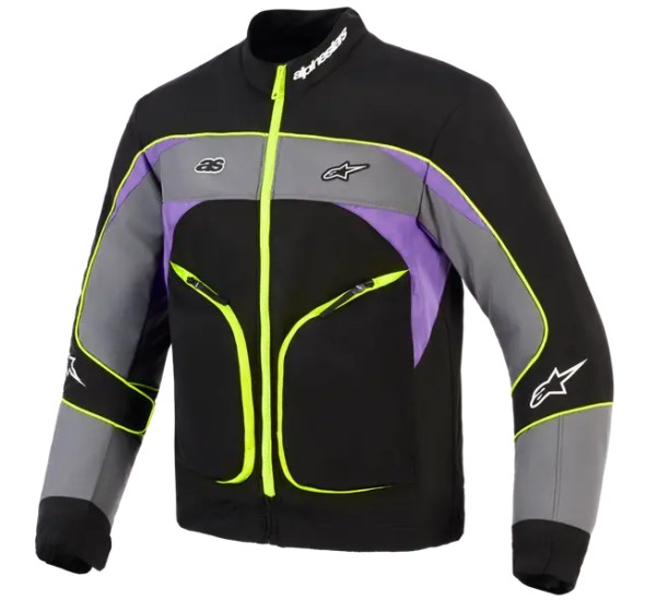 ALPINESTARS Jacken - JACKET UNITE BLACK/ASPHALT/VIO