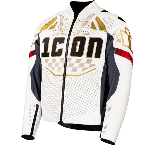 ICON Jacken - JACKET CONTRA3 RIZZ RIZZ WHITE