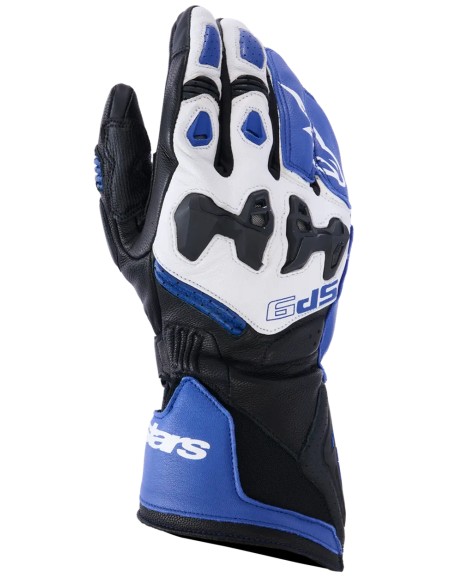 ALPINESTARS Straße - GLOVE SP-9 BLUE/NAVY/WHITE 2XL