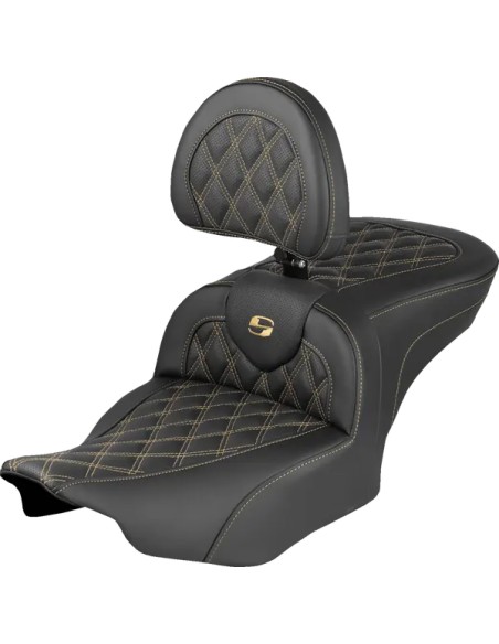 SADDLEMEN Sitzbänke - SEAT ROADSOFA LS SR DB GLD STI