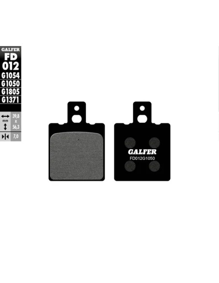 GALFER Bremsbeläge & Bremsbacken für HUSQVARNA WR 250 1984-2013
