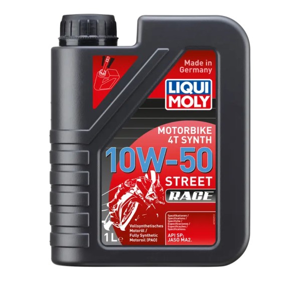 LIQUI MOLY Öl- und Schmierstoffe - 4T SYN 10W-50 STR RACE 1L