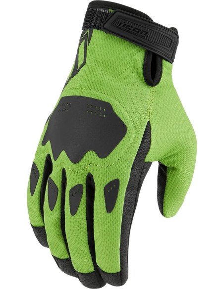 ICON Straße - GLOVE HOOLIGAN CE GREEN 3X
