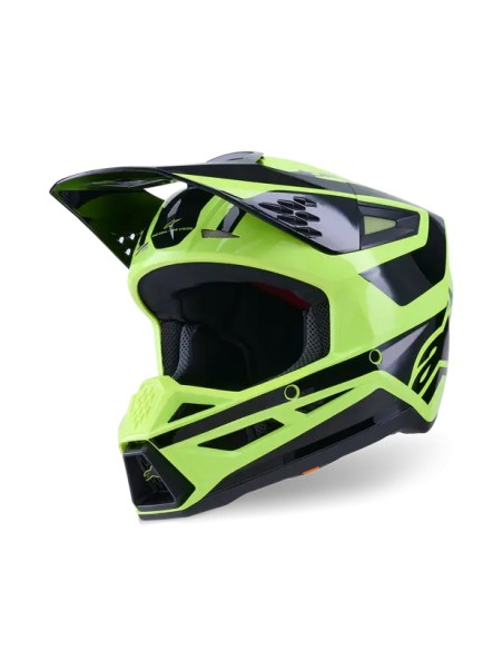 ALPINESTARS(MX) Offroad - HELMET SM3 HEAT YEL/BLACK 2X