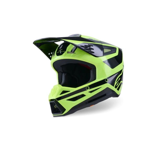 ALPINESTARS(MX) Offroad - HELMET SM3 HEAT YEL/BLACK 2X