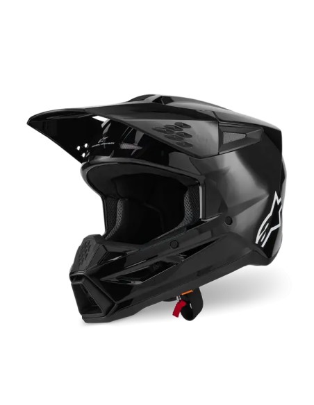 ALPINESTARS(MX) Offroad - HELMET SM3 BLACK-GLOSS 2X