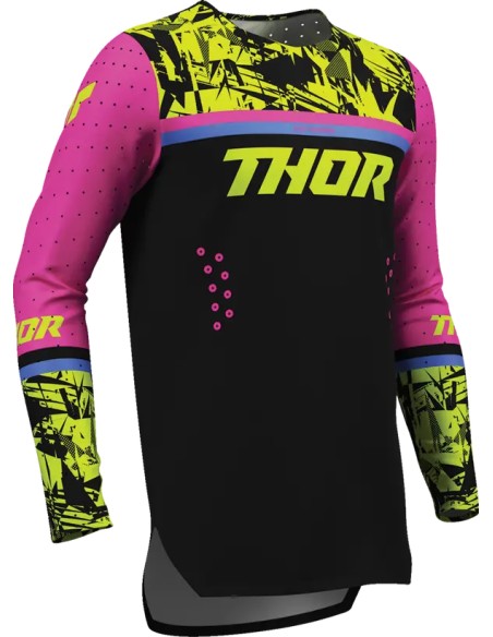 THOR Jerseys - JERSEY YTH SPORTMODE PUNKD BK/