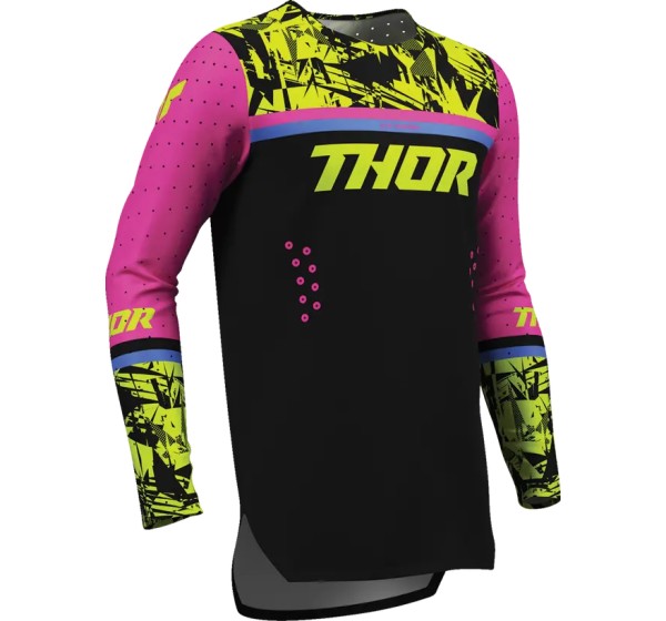 THOR Jerseys - JERSEY YTH SPORTMODE PUNKD BK/