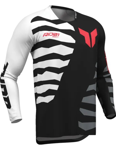 THOR Jerseys - JERSEY LAUNCHMODE SHREDDER BK/