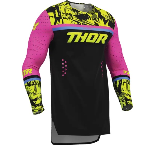 THOR Jerseys - JERSEY SPORTMODE PUNKD BK/FU S