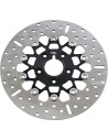 FSD Serie Edelstahl Vordere Bremsscheibe für Big Twins