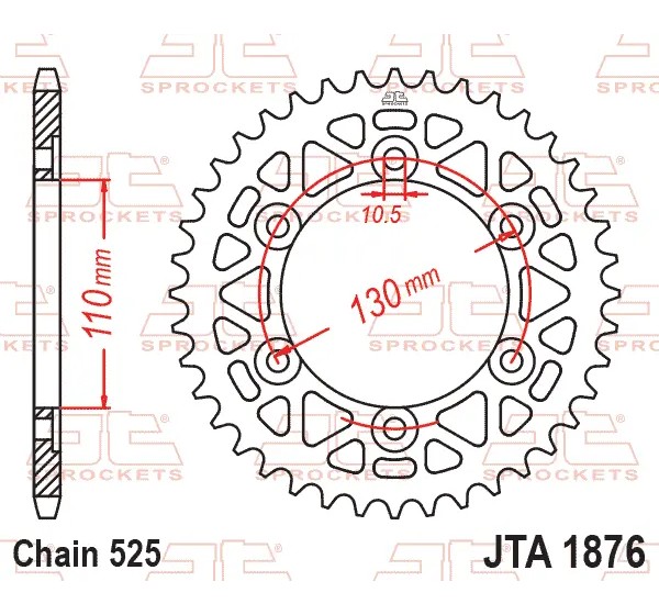 JT SPROCKETS Ritzel & Kettenräder - Einbaubeispiel