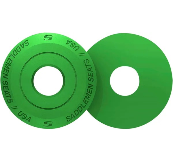 SADDLEMEN Montagematerial & Zubehör - SEAT FENDER WASHER BR GN