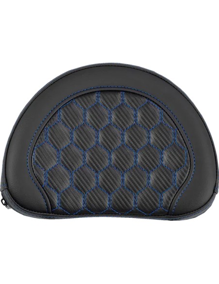 SADDLEMEN Montagematerial & Zubehör - PAD BR CONTOURED HC BLU STITCH