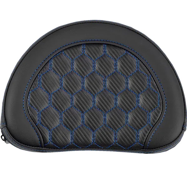 SADDLEMEN Montagematerial & Zubehör - PAD BR CONTOURED HC BLU STITCH
