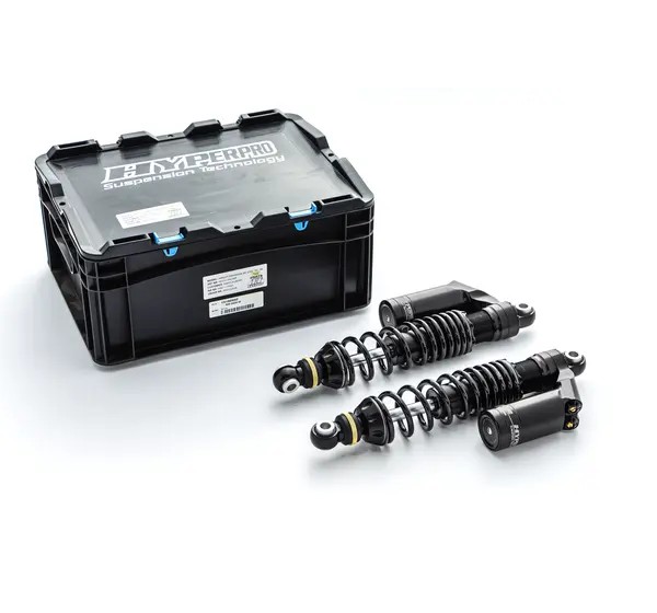 HYPERPRO Federung hinten - SHOCKS FULLY ADJ. BLK 367 RES.