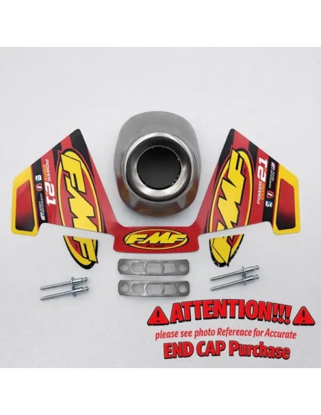 FMF Endkappen & Spitzen - ENDCAP REPLACEMENT P-CORE 2.1