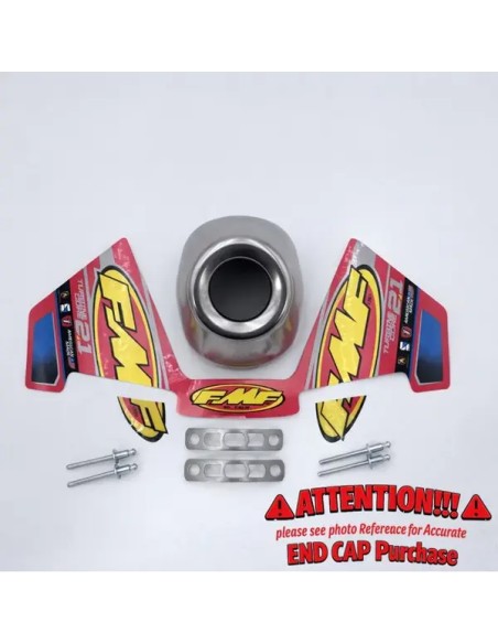 FMF Endkappen & Spitzen - ENDCAP REPLACEMENT T-CORE 2.1