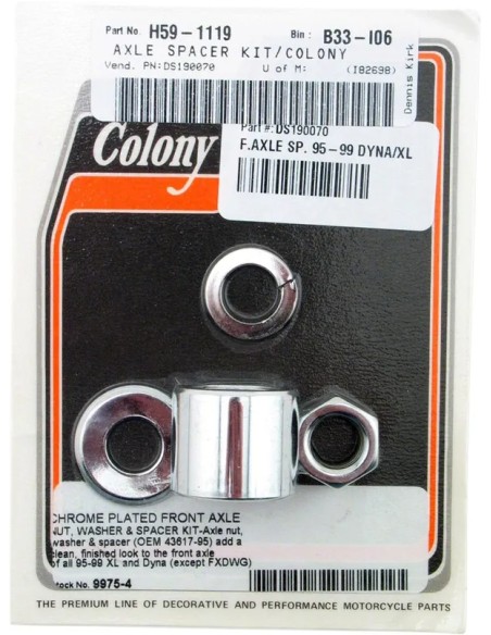 COLONY Achsen - Detailansicht