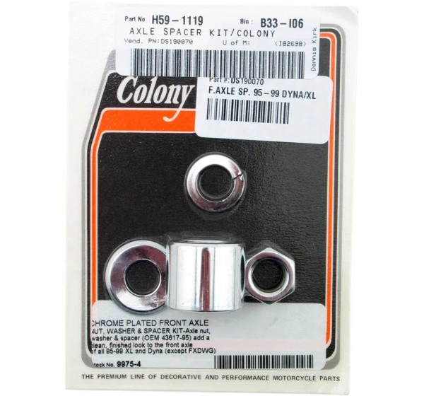 COLONY Achsen - Detailansicht